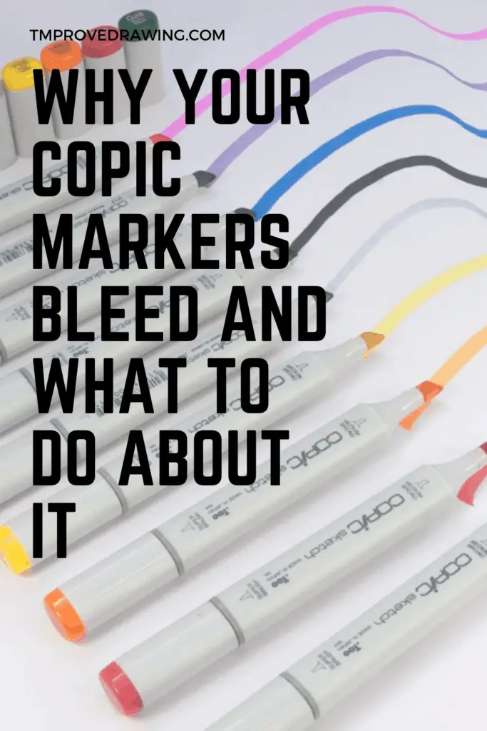 Why Your Copic Markers Bleed and What to Do About It Improve Drawing