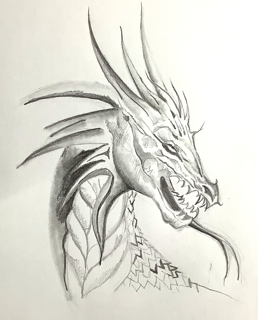 How to Draw  a Dragon  Improve Drawing