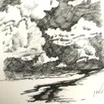 How to Draw Clouds with Pen