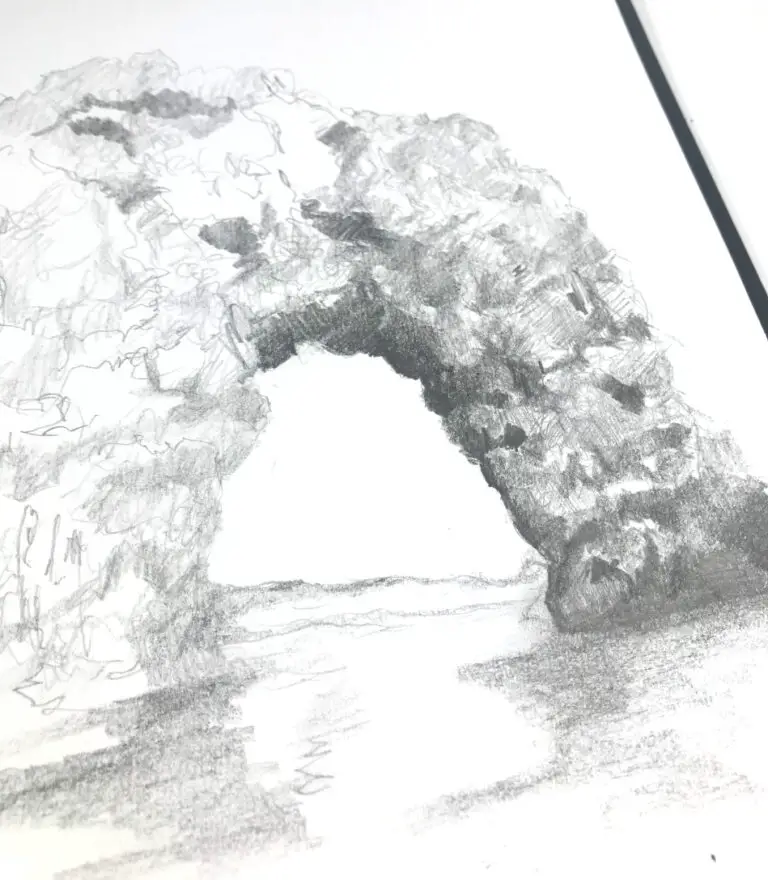 How to Draw Rocks and Cliffs Improve Drawing