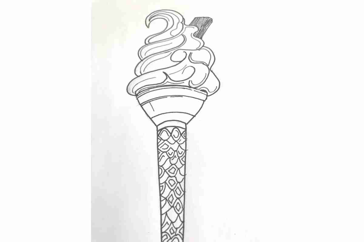 Draw Ice Cream Cone