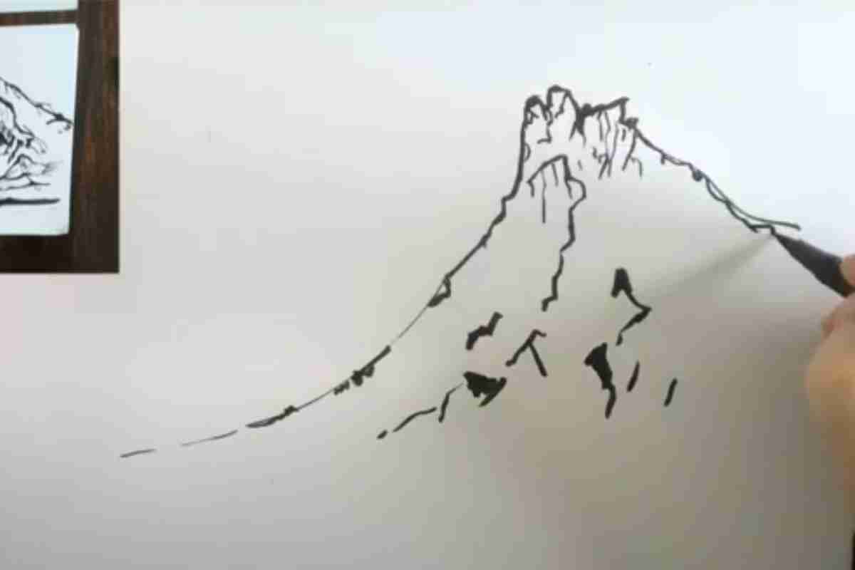 Sketch the Shape of the Mountain