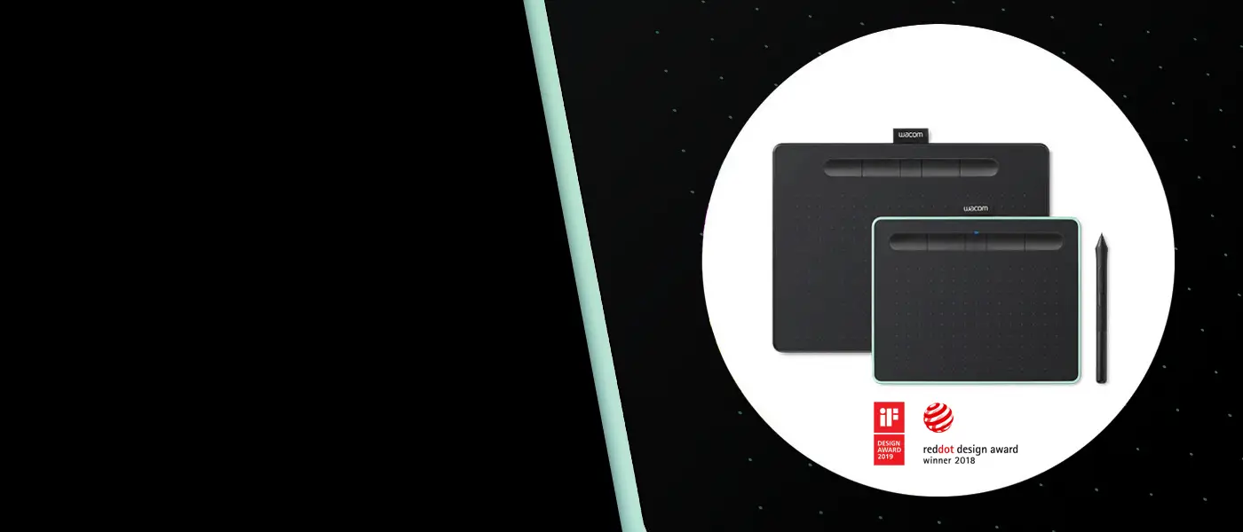 Wacom Intuos Medium drawing tablet with Bluetooth